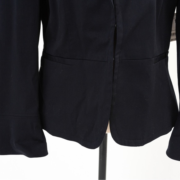 Classic timeless black tailored blazer fall fashion Worthington 14 minimalist - Picture 9 of 14